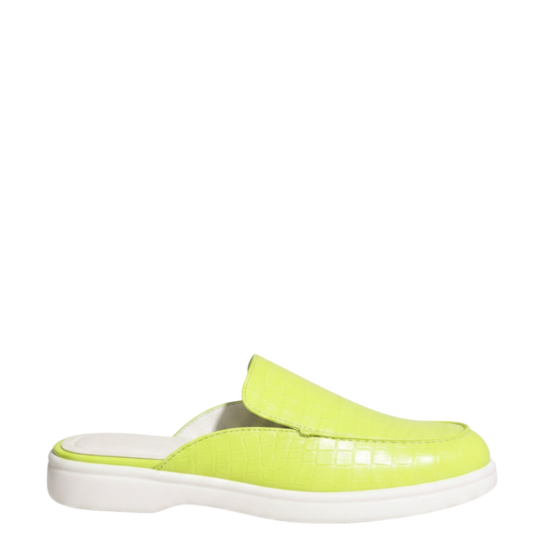 Italian Royal Elegant Croc Leather Mule