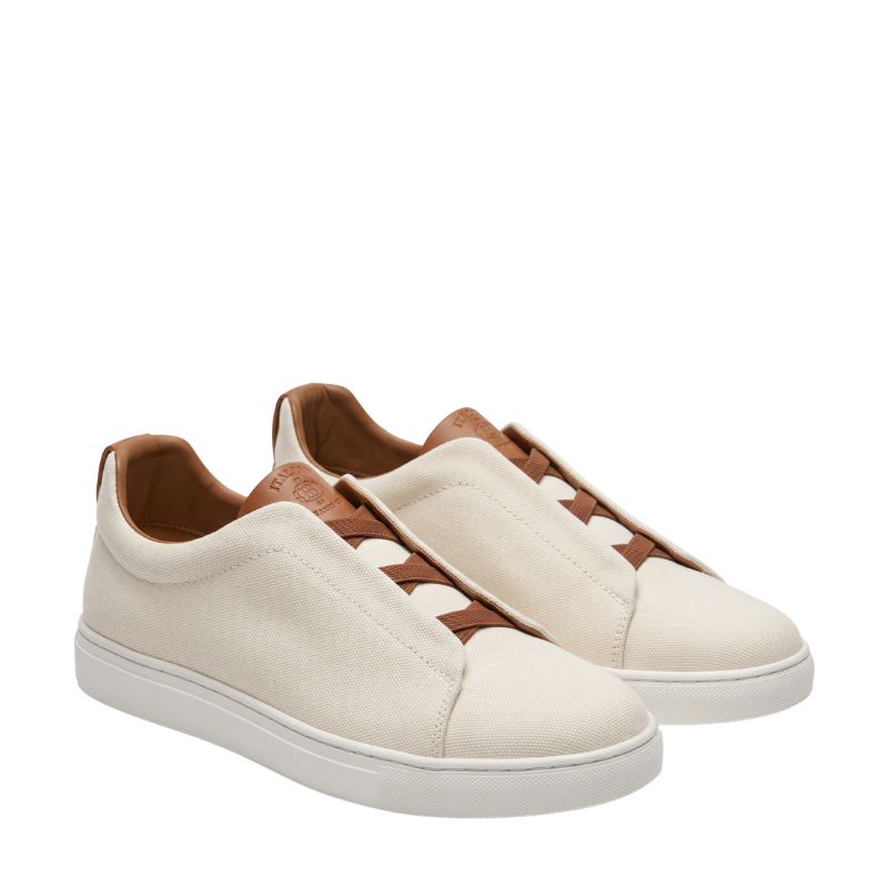 Italian Craft Canvas Triple Stitch Sneaker