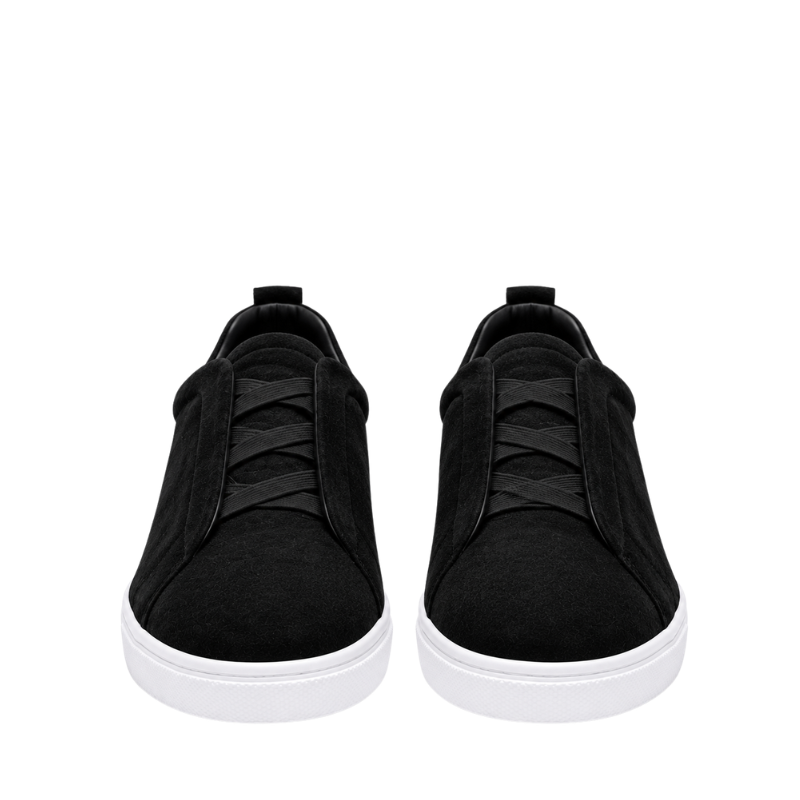 Italian Craft Luxury Suede Triple Stitch Comfort Sneaker