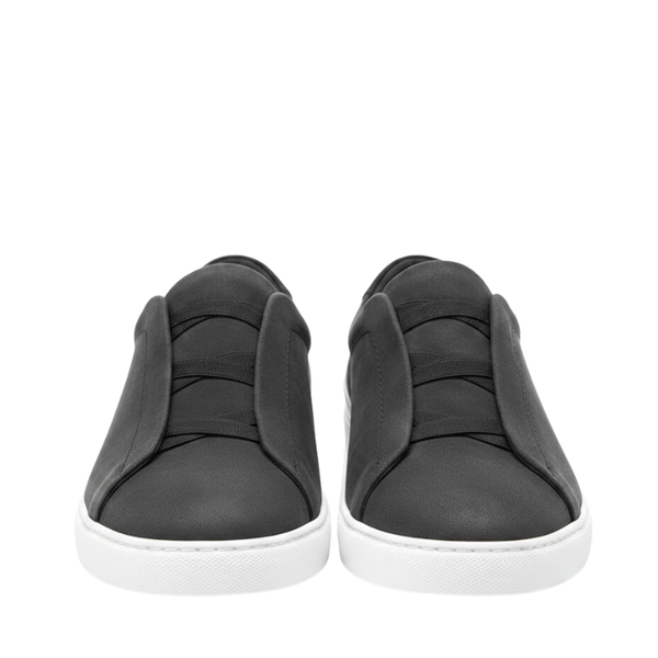 Italian Craft Smooth Finish Slip-on Prime Suede Triple Stitch Sneakers