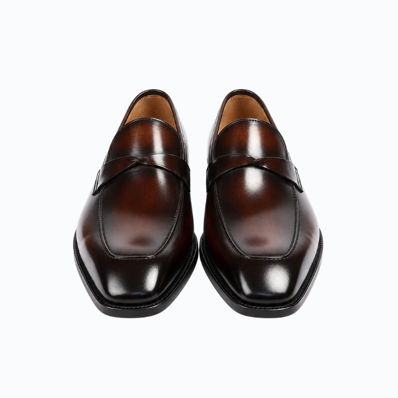 Italian Era Classic Penny Loafers Masterpiece