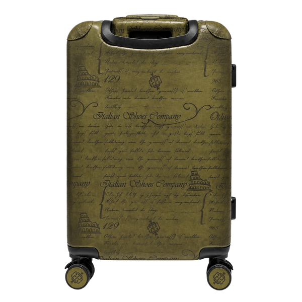 Italian Majestic Embossed Heritage Luxe Trolley Case