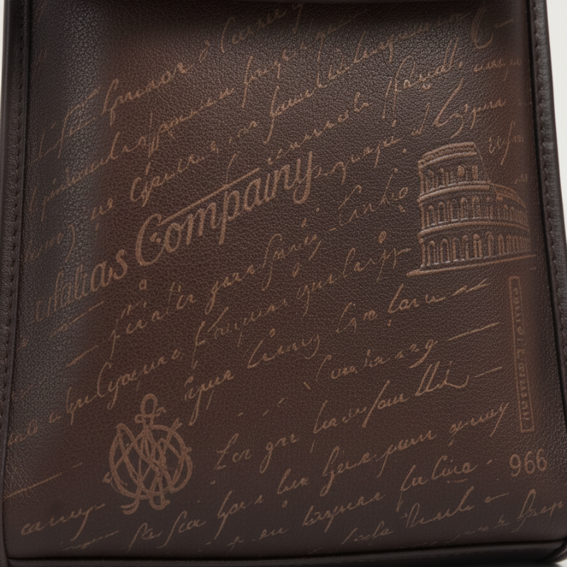 Italian Script Heritage Sling Bag
