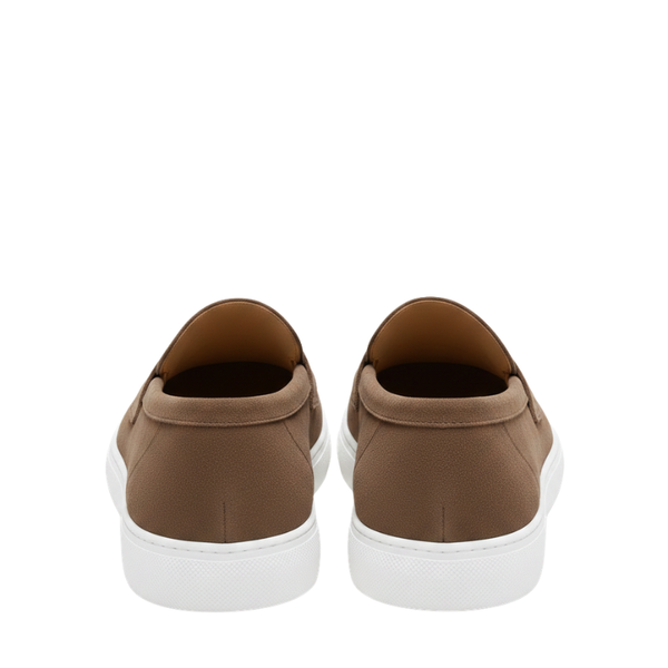 Italian Suede Sophistication Casual Penny Loafers
