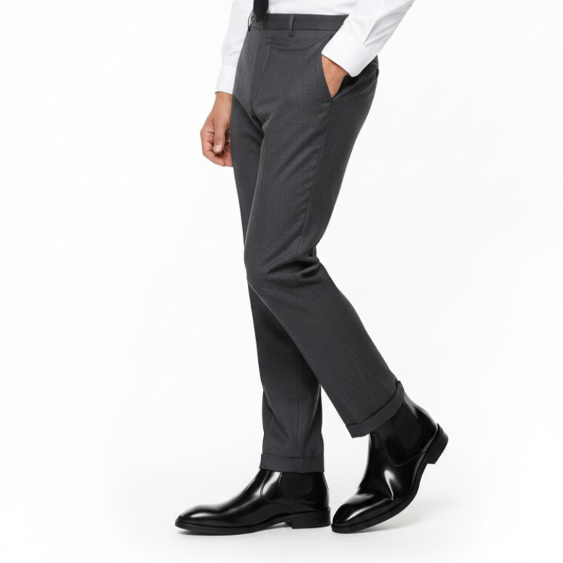 Italian Velmoro Gloss Chelsea Boots