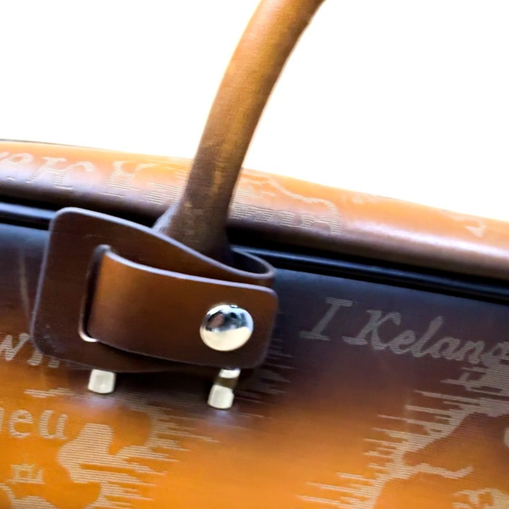 Italian Handcrafted Leather Luxe Executive Briefcase