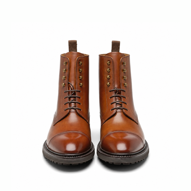 Jamie Cervantes Lace Up Boots