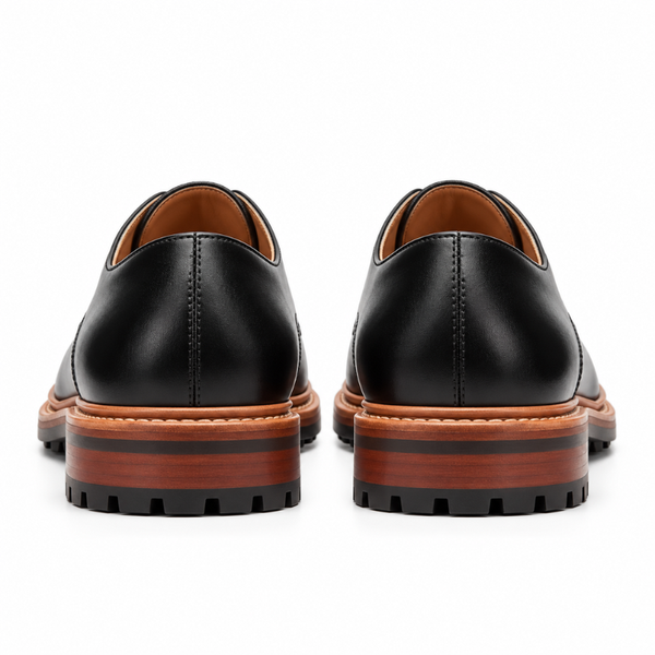 Junior Cap Toe Derby Shoe Natural Chromexcel Hand Welted New Age