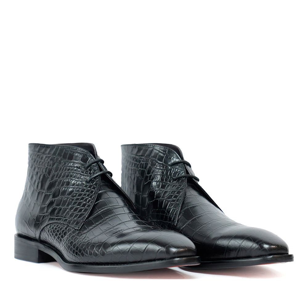 Croco Chukka Boots