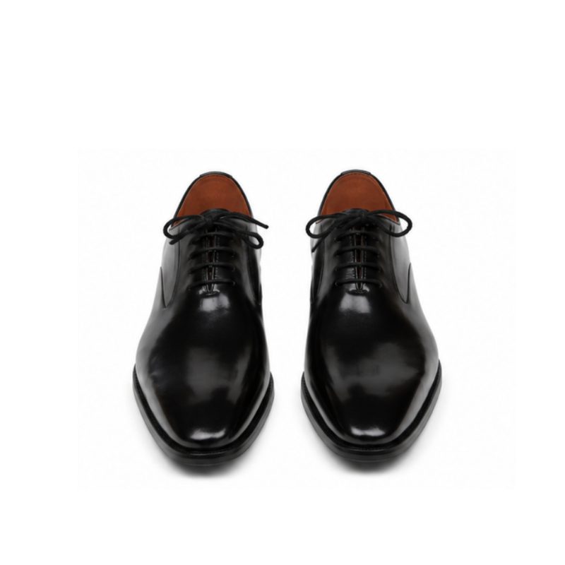 Leather Lace-Up Oxford Shoes For Men