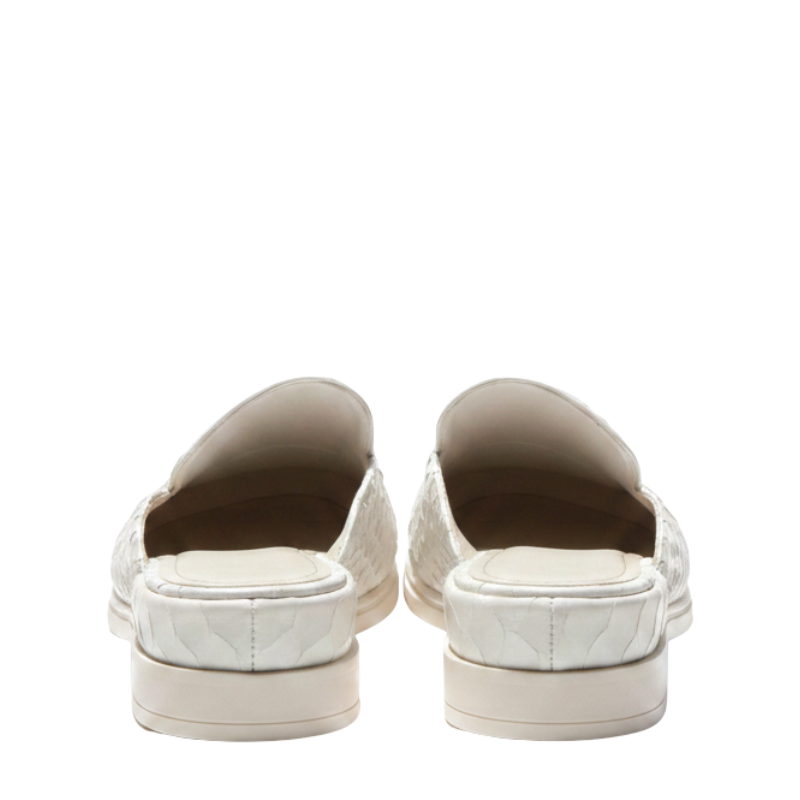 Luxe Pattern Elegance Italian Mule Crafted Perfection
