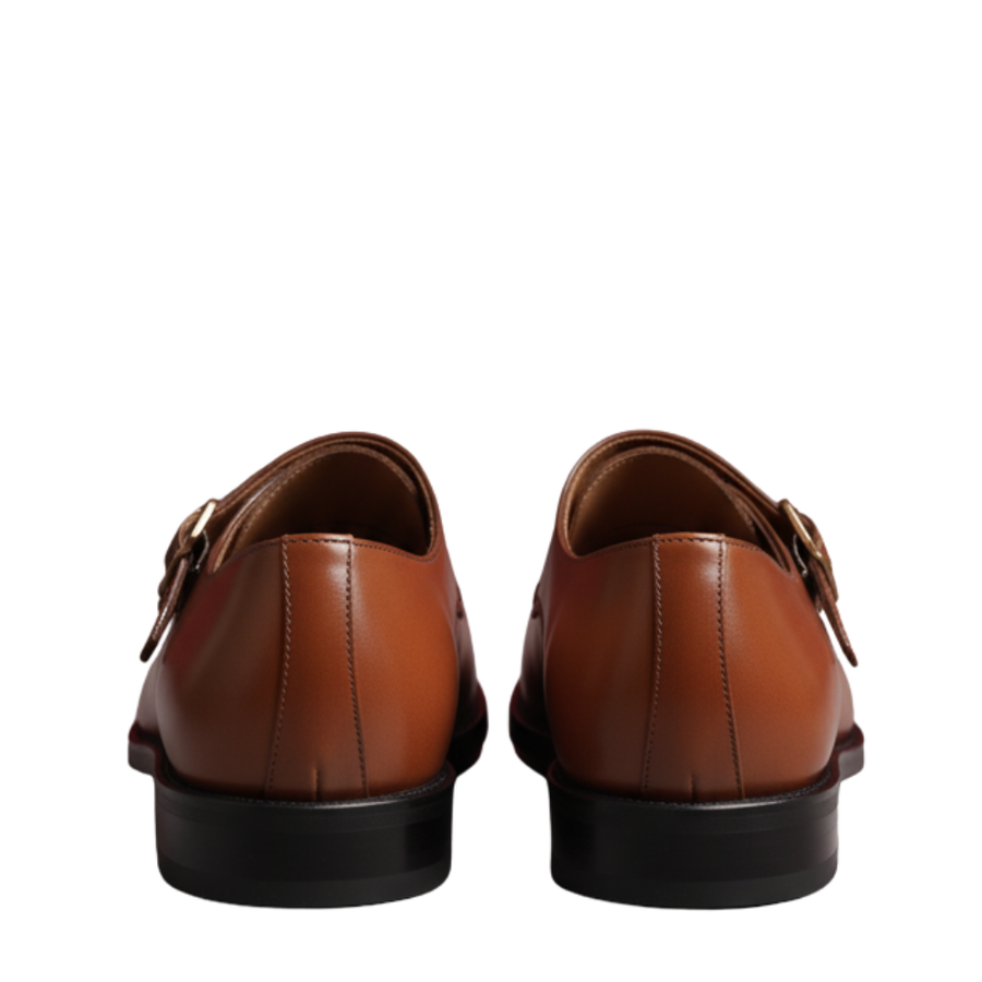 Luxury-style Double Monk Strap Shoes