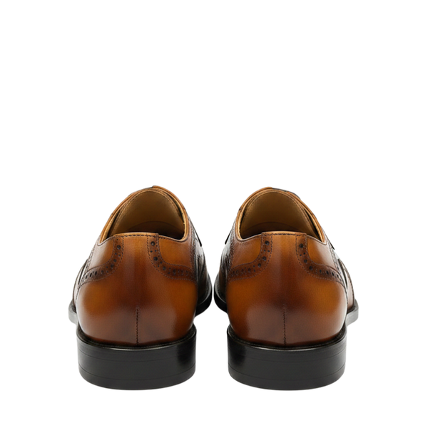 Luxury Alvin Dual Tone Leather Oxford Shoes