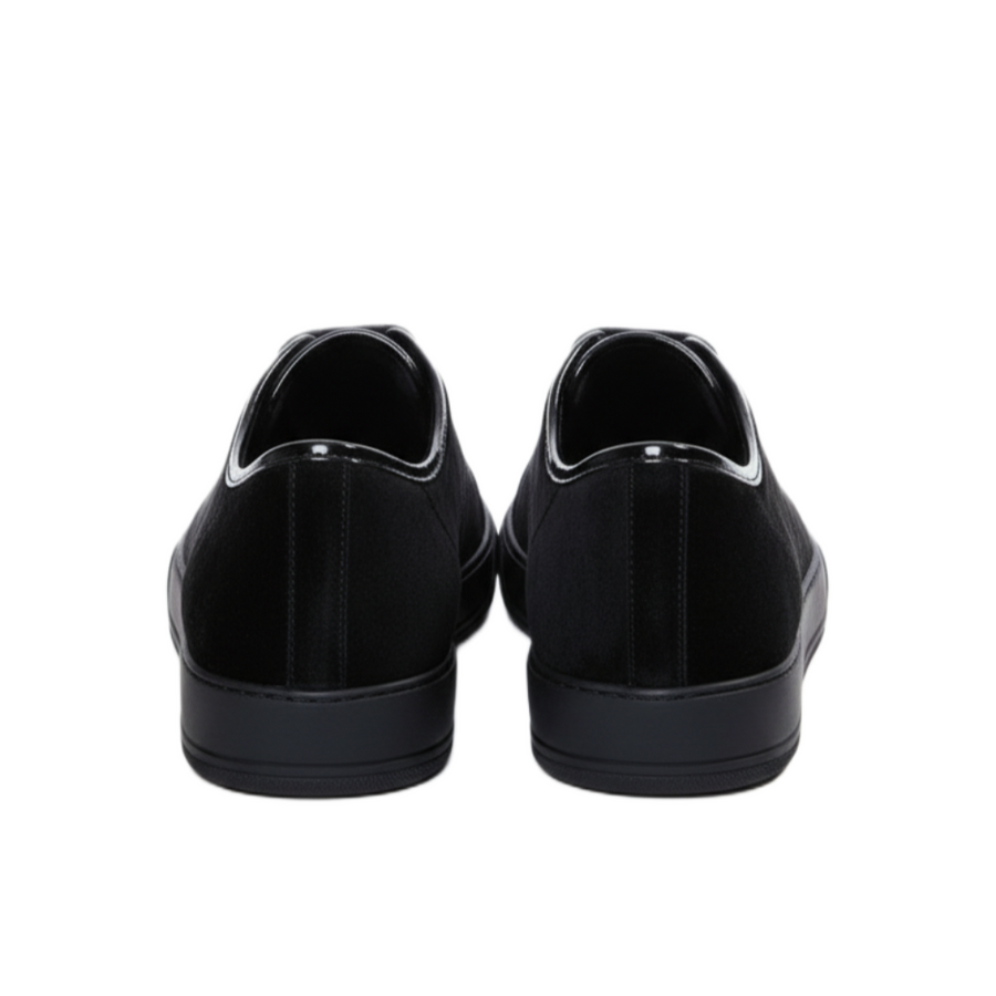 Luxury Blended Gloss Lace Sneakers