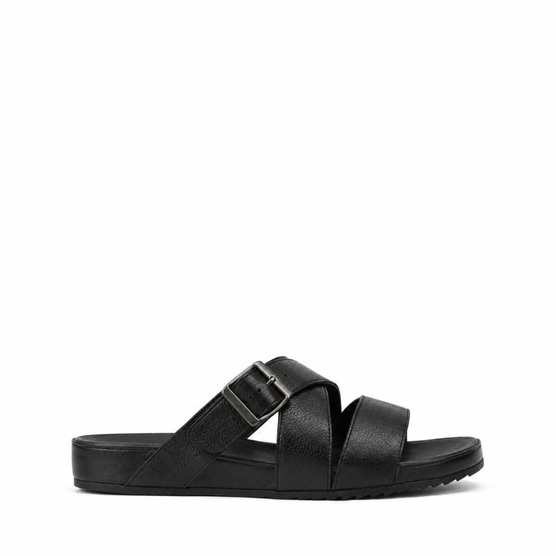 Luxury Buckle Strap Leather Sandal
