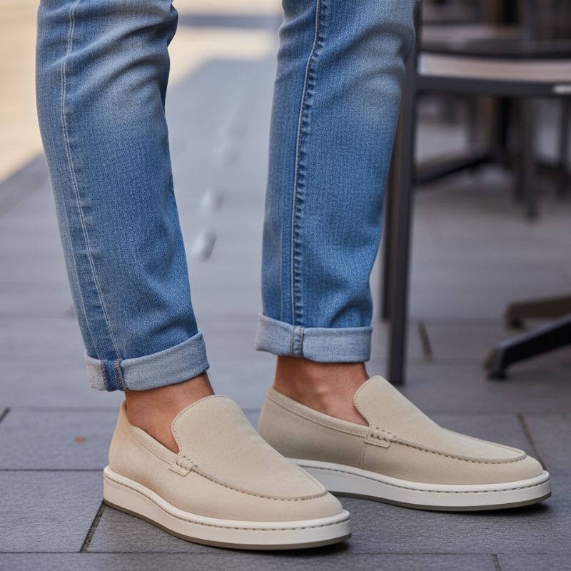 Luxury Crafted Loafer With Italian Elegance