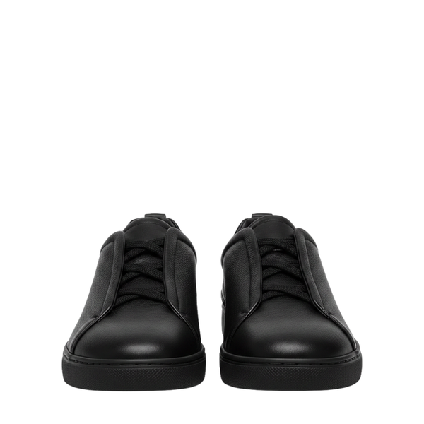 Luxury Midnight Triple Stitch Slip-On Sneaker