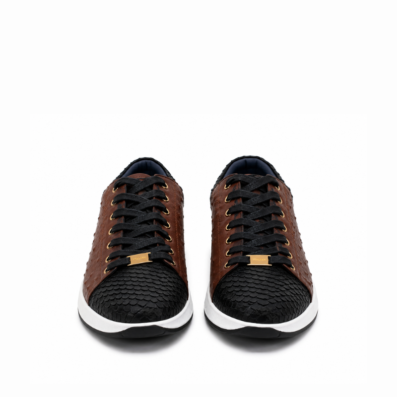 Maddox Exotic Leather Sneakers