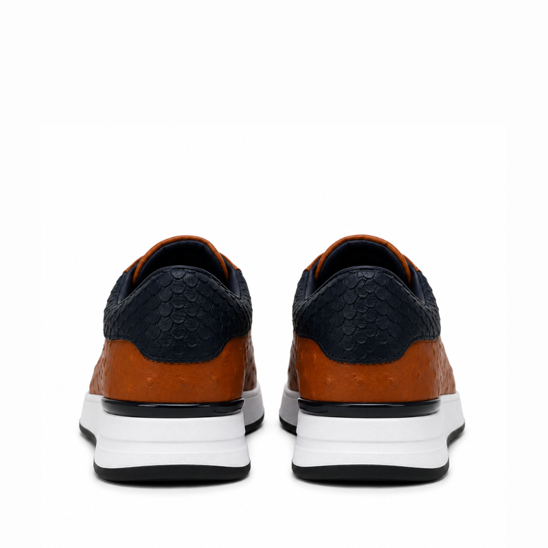 Maddox Exotic Leather Sneakers