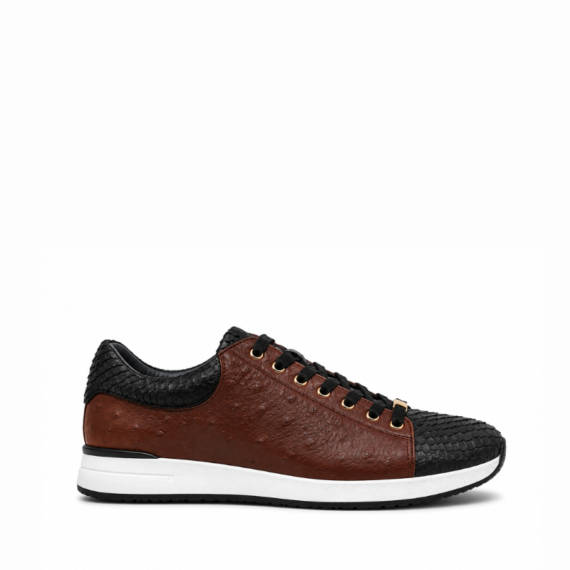 Maddox Exotic Leather Sneakers