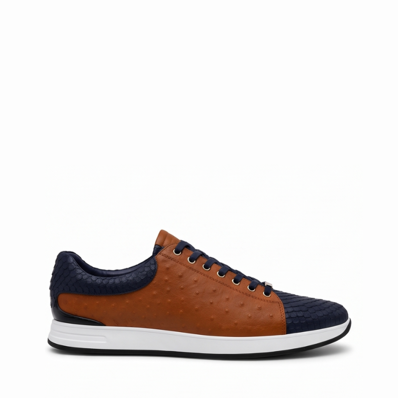 Maddox Exotic Leather Sneakers