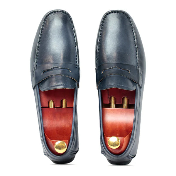 Black Driving Moccasins