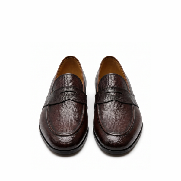 Maverick Classic Textured Leather Loafer