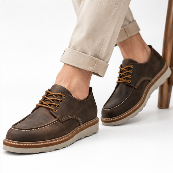 Men Classic Oxford Leather Shoes
