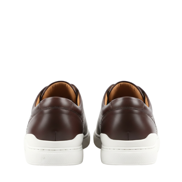 Men Smart Casual Leather Italian Triple Stitch Sneaker