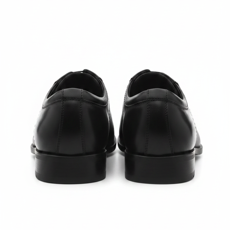Men Textured Leather Oxford Shoes