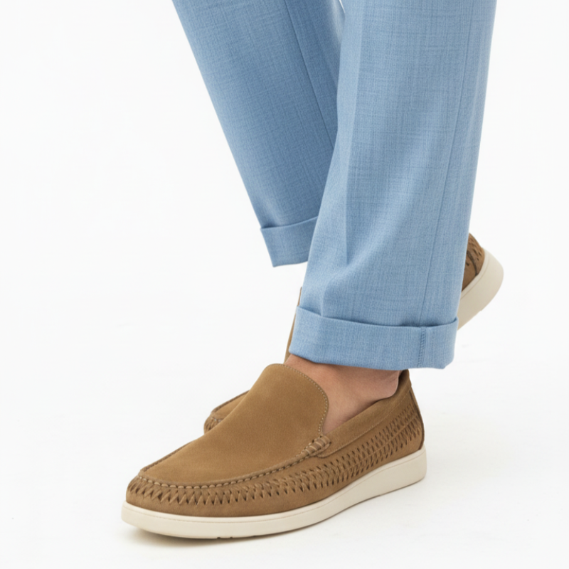 Men’s Weave Summer Ease Slip-On Loafers