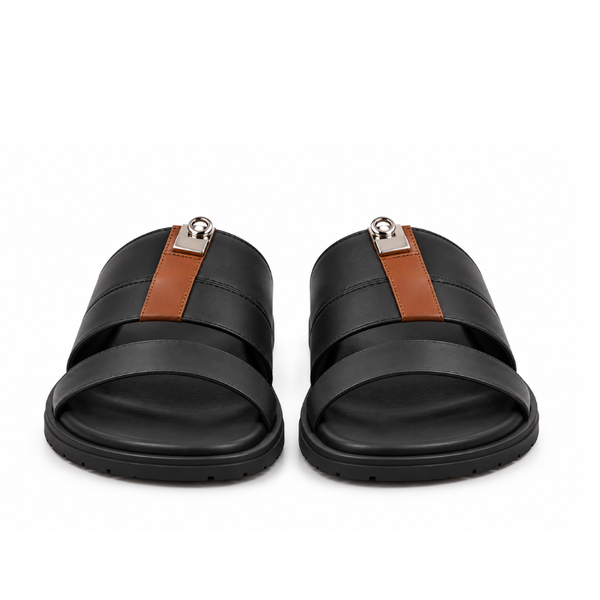 Men's Double Strap Slide Sandal