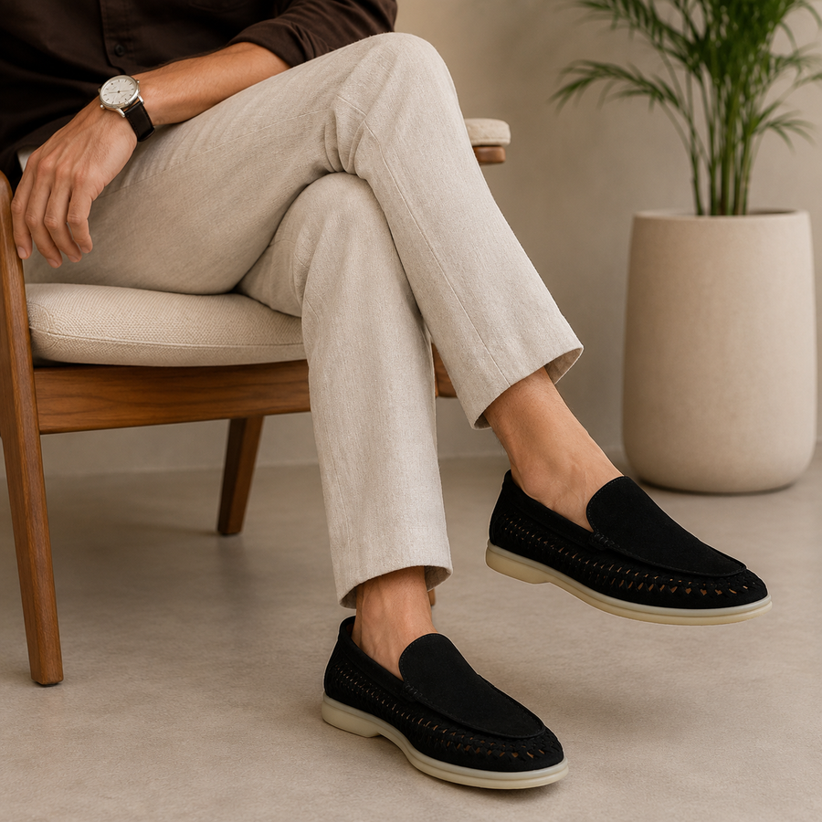Men's Weave Summer Ease Slip-On Loafers