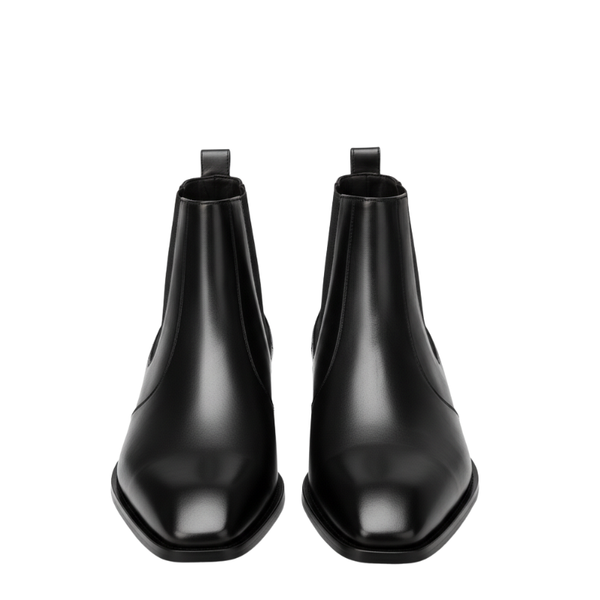 Midnight Classic Leather Chelsea Boots