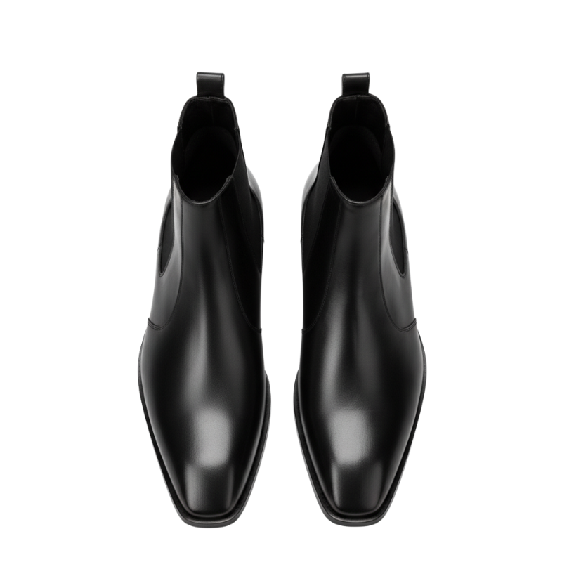 Midnight Classic Leather Chelsea Boots