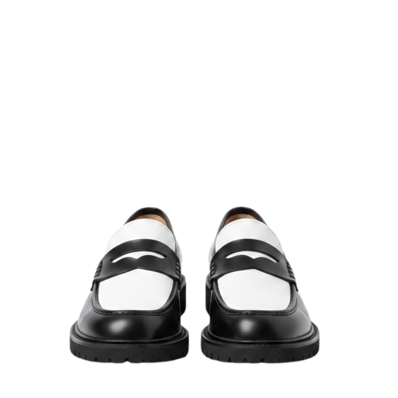 Midnight Contrast Elegance Bold Soles Loafer