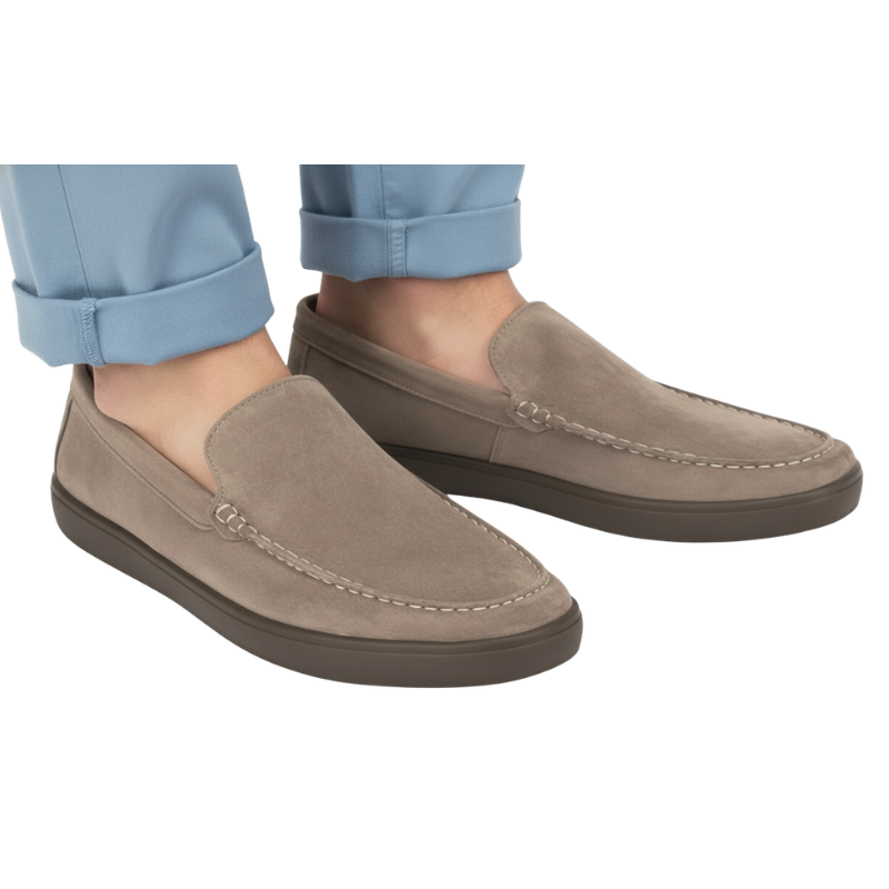 Minimal Suede Casual Men Loafers