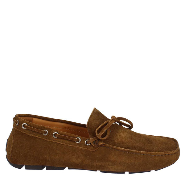 Handmade Carshoe Loafers in suede
