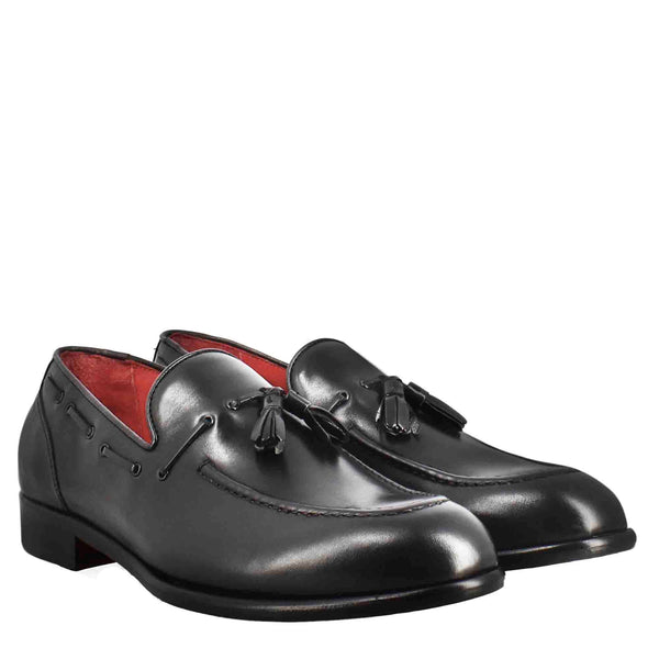 Leather Tassel Moccasin