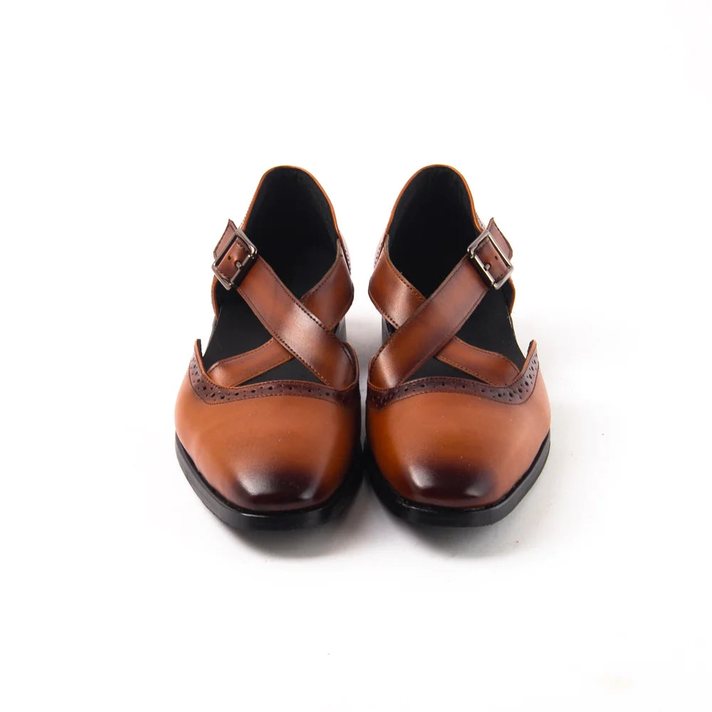 Tan Classic Peshawari Sandals