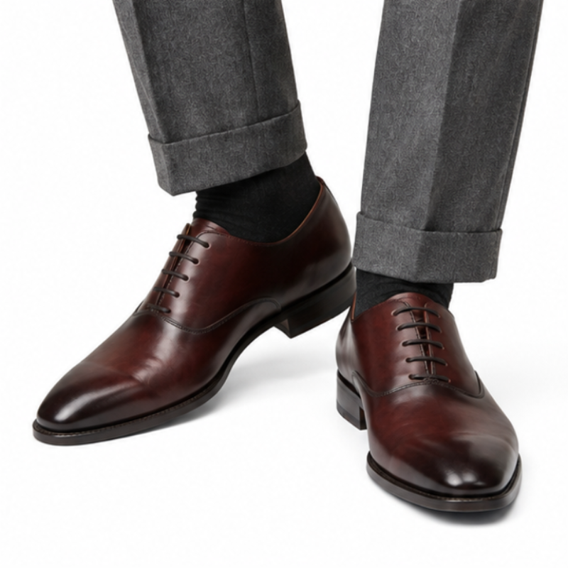 Montclair Plain-Toe Oxford Shoes
