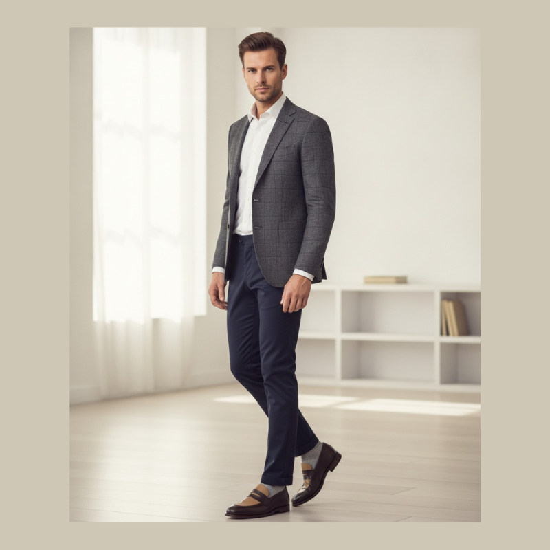 Mystic Dual Tone Italian Luxe Leather Loafer