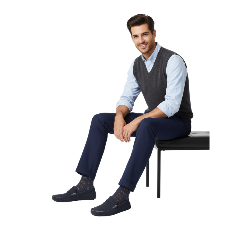 Ocean Crest Classic Penny Stitch Driver Loafers