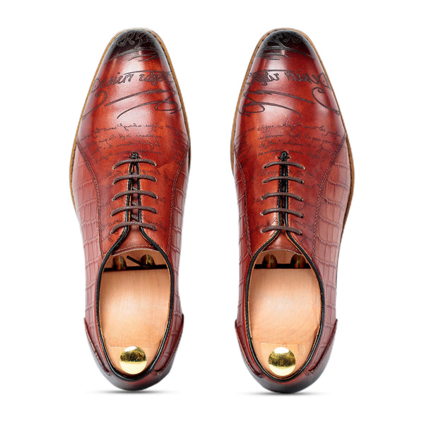 Olga Laceup Shoes