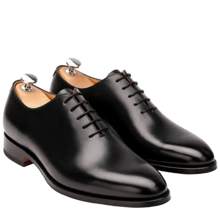 Oxford Classic Plain Toe Leather Shoes