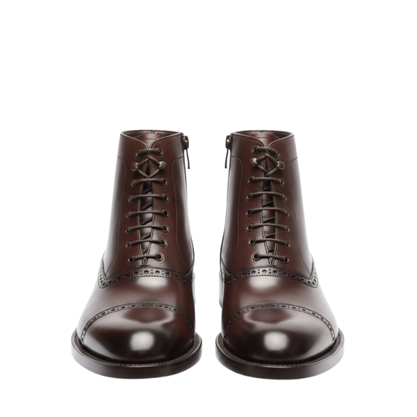 Premium Royal Brogue Combat Boots
