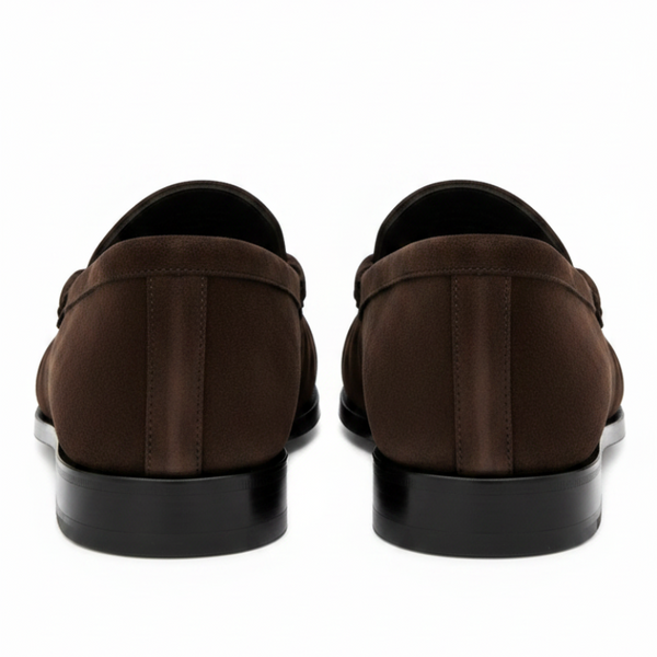 Refined Comfort Rounded Toe Suede Loafers