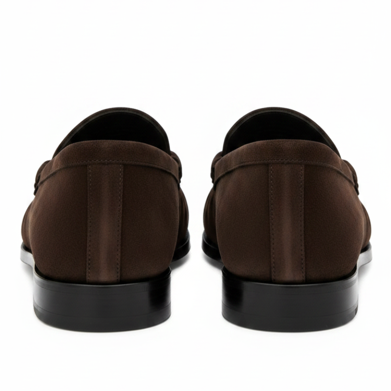 Refined Comfort Rounded Toe Suede Loafers