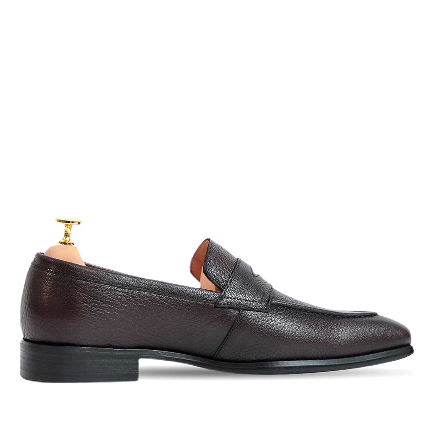 Ripper Grain Brown Penny Loafer