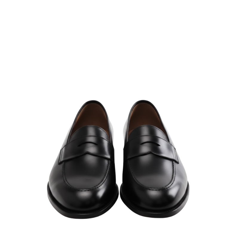 Rovelle Midnight Penny Loafers With Luxury Bold Statement